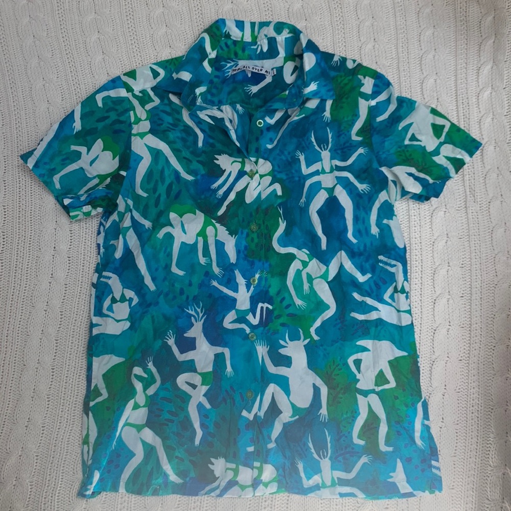 Lisa Hanawalt Button-Up Shirt